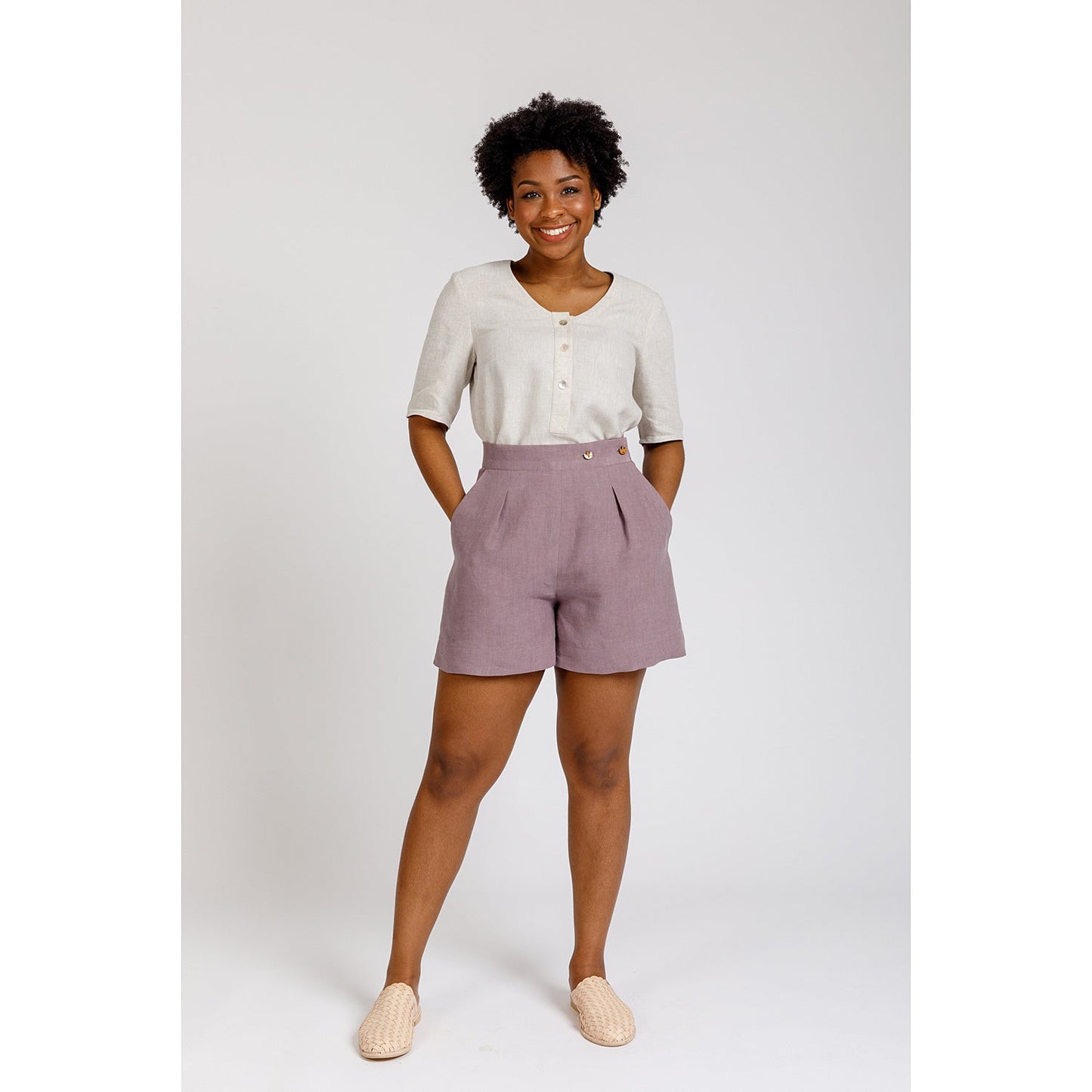 Flint Pants & Shorts Sewing Pattern by Megan Nielsen Patterns