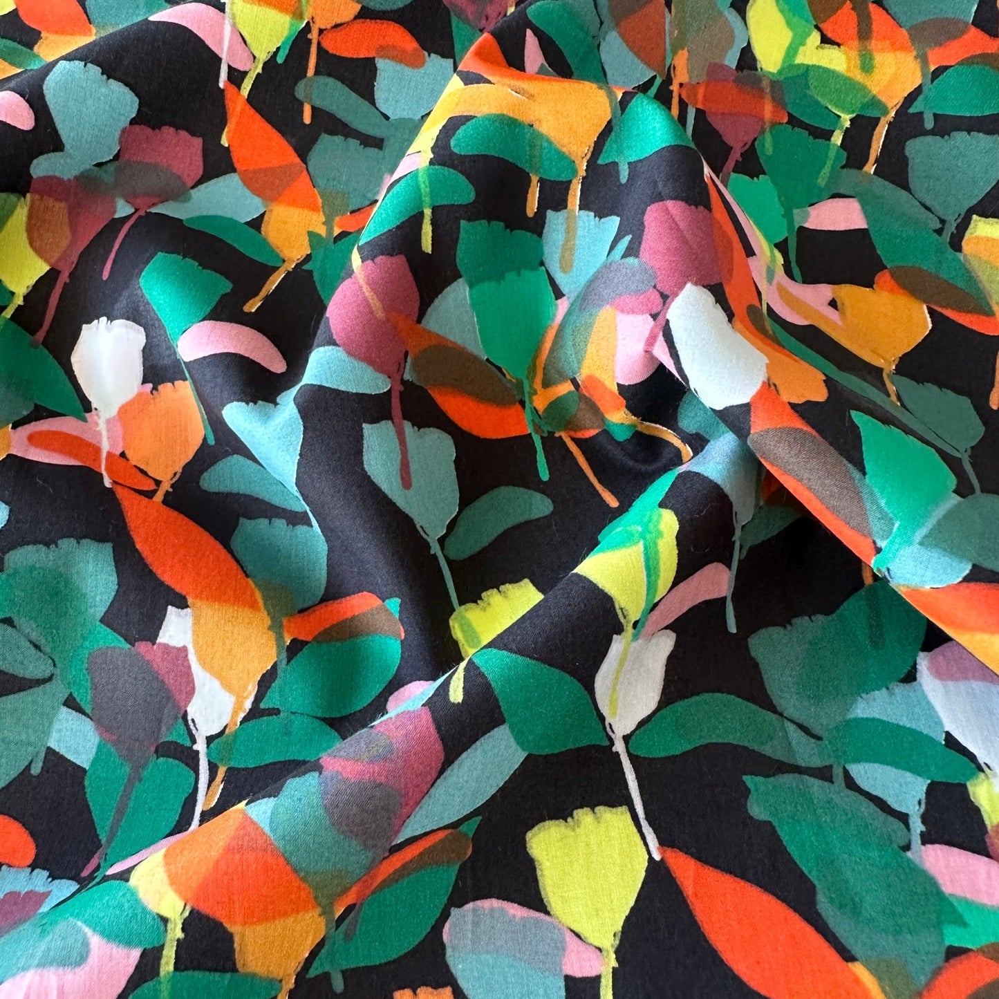 Margot Pima Cotton Lawn Fabric in Green