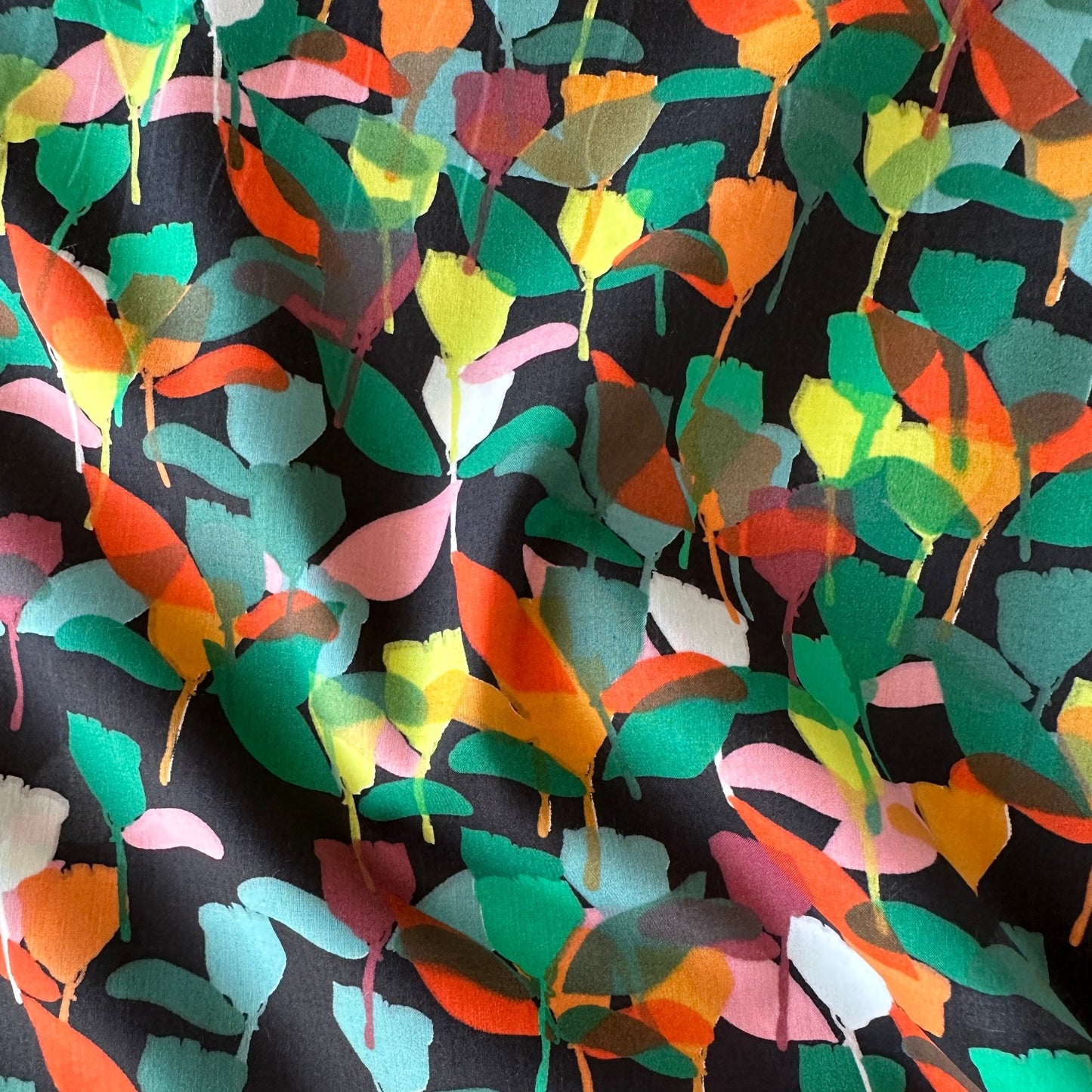 Margot Pima Cotton Lawn Fabric in Green
