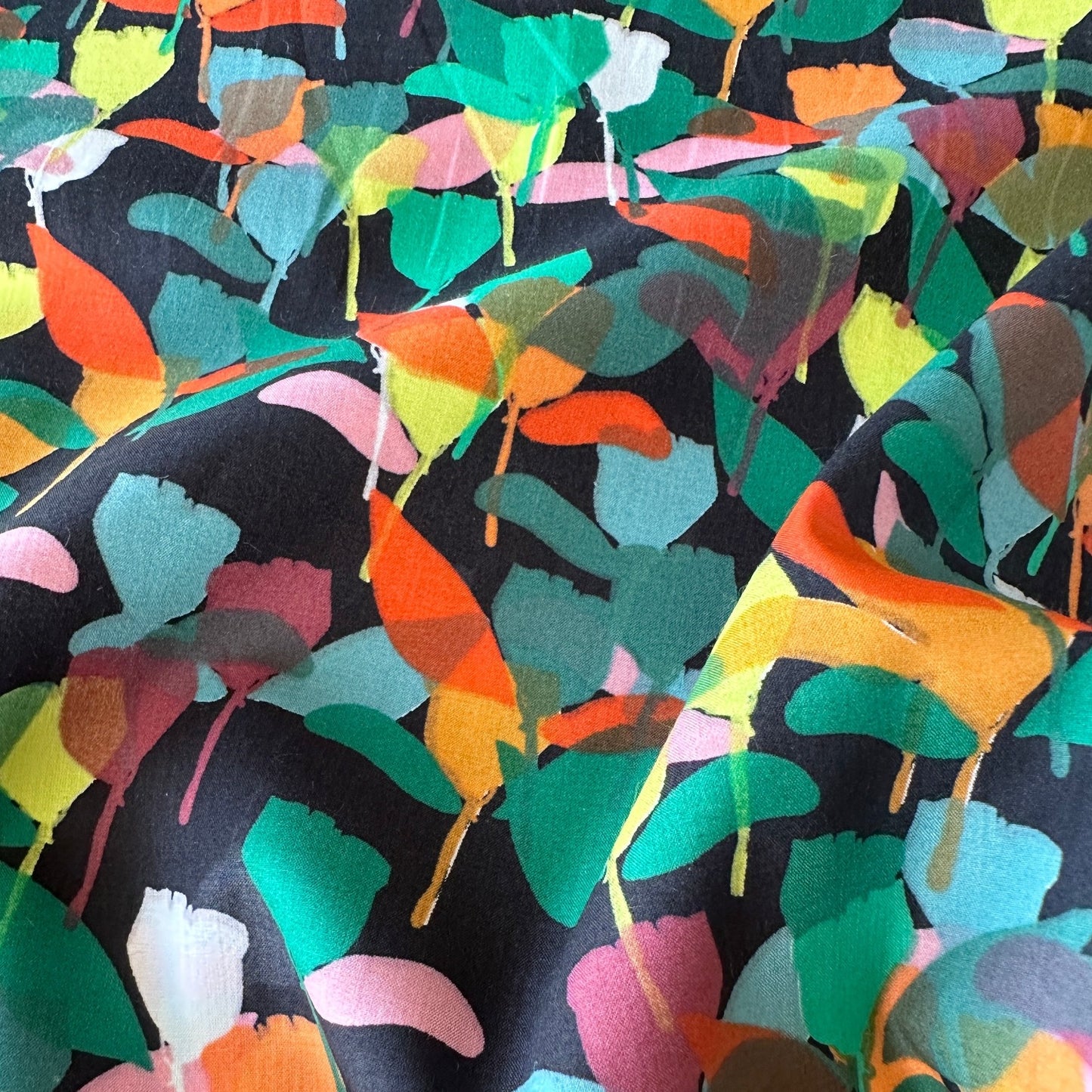 Margot Pima Cotton Lawn Fabric in Green