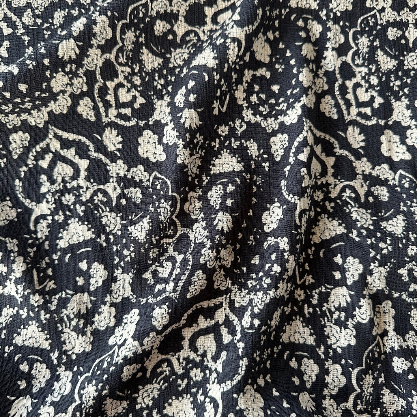 Nora Crinkle Viscose Fabric