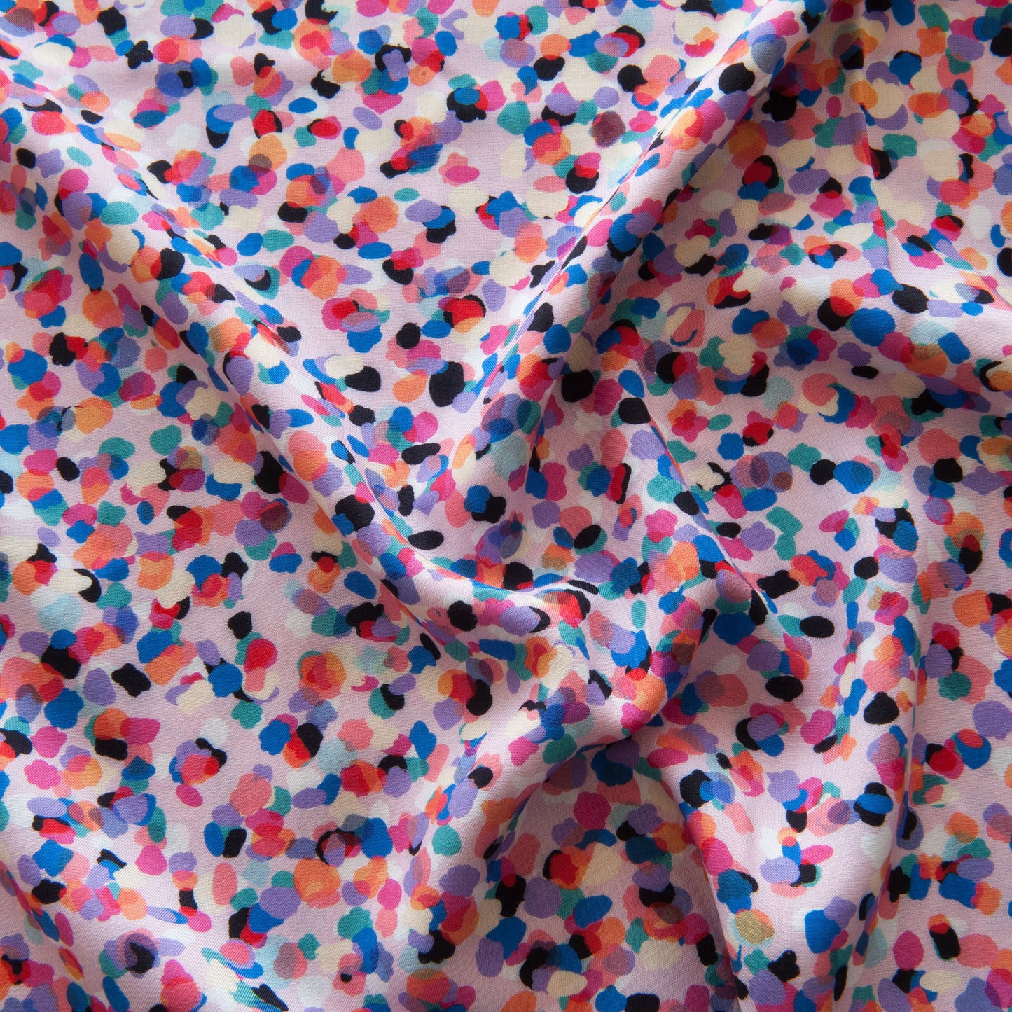 Party Spot Rayon Fabric in Pink - Dashwood Studio / Rachel Parker