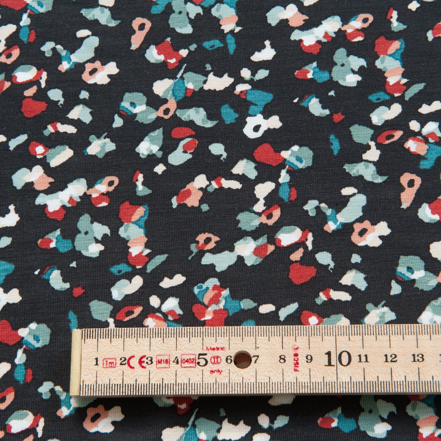 Petals Tencel Modal Jersey in Charcoal
