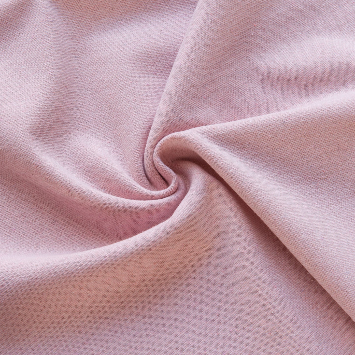 Recycled Cotton Tubular Ribbing in Pink