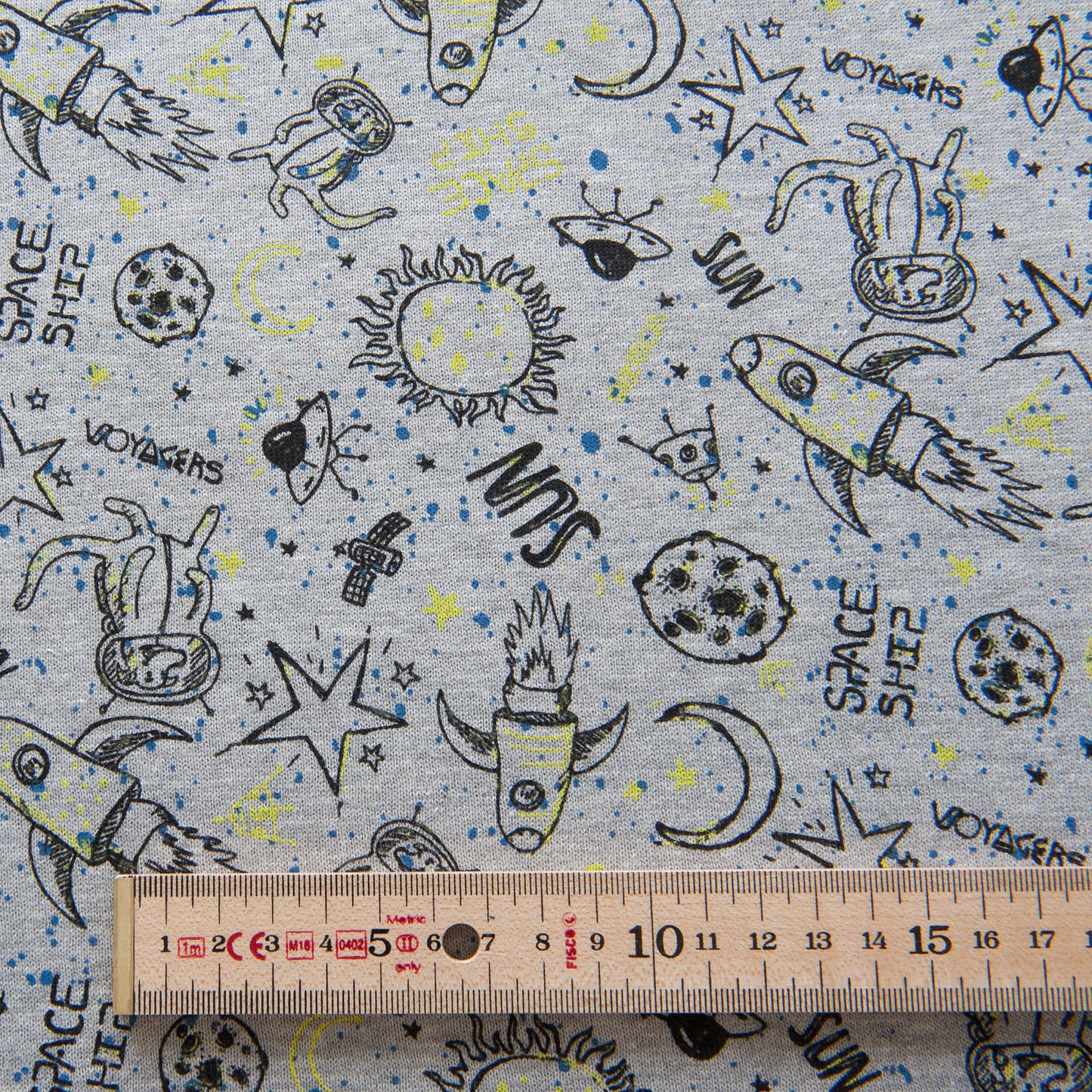 Space Exploration Sweatshirt Fabric