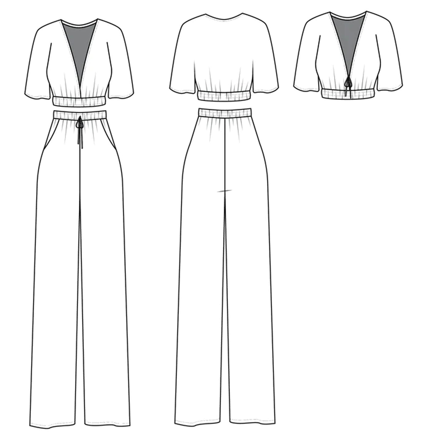 The Saguaro Top & Trouser Sewing Pattern - Friday Pattern Company