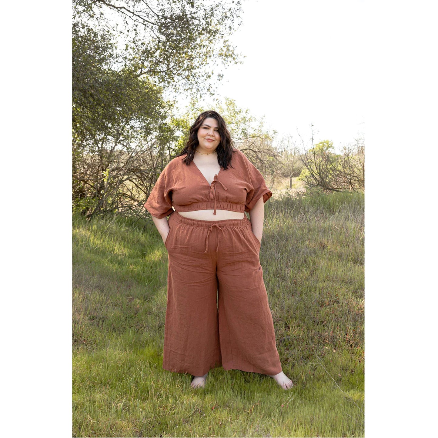 The Saguaro Top & Trouser Sewing Pattern - Friday Pattern Company