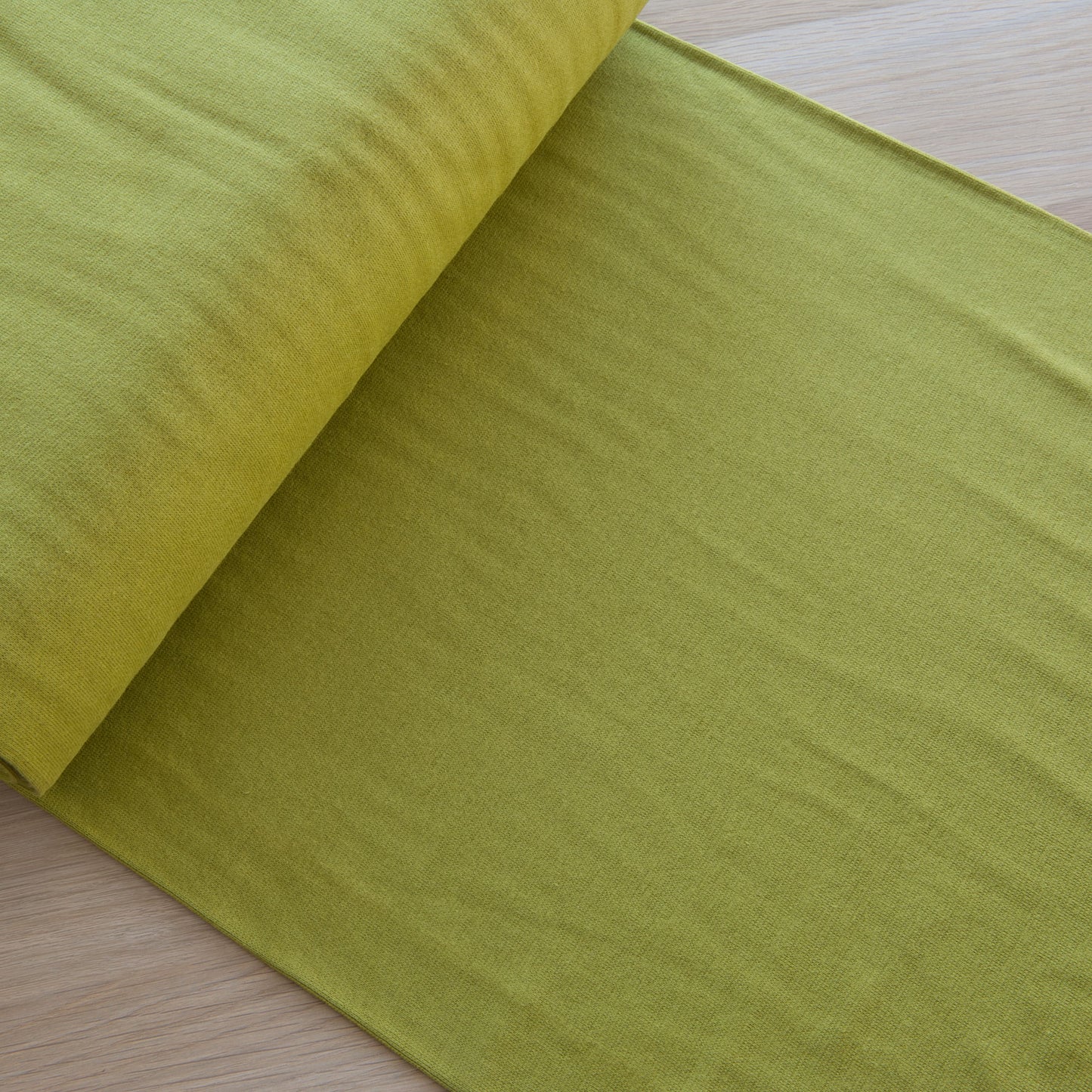 Organic Cotton Tubular Ribbing in Lime