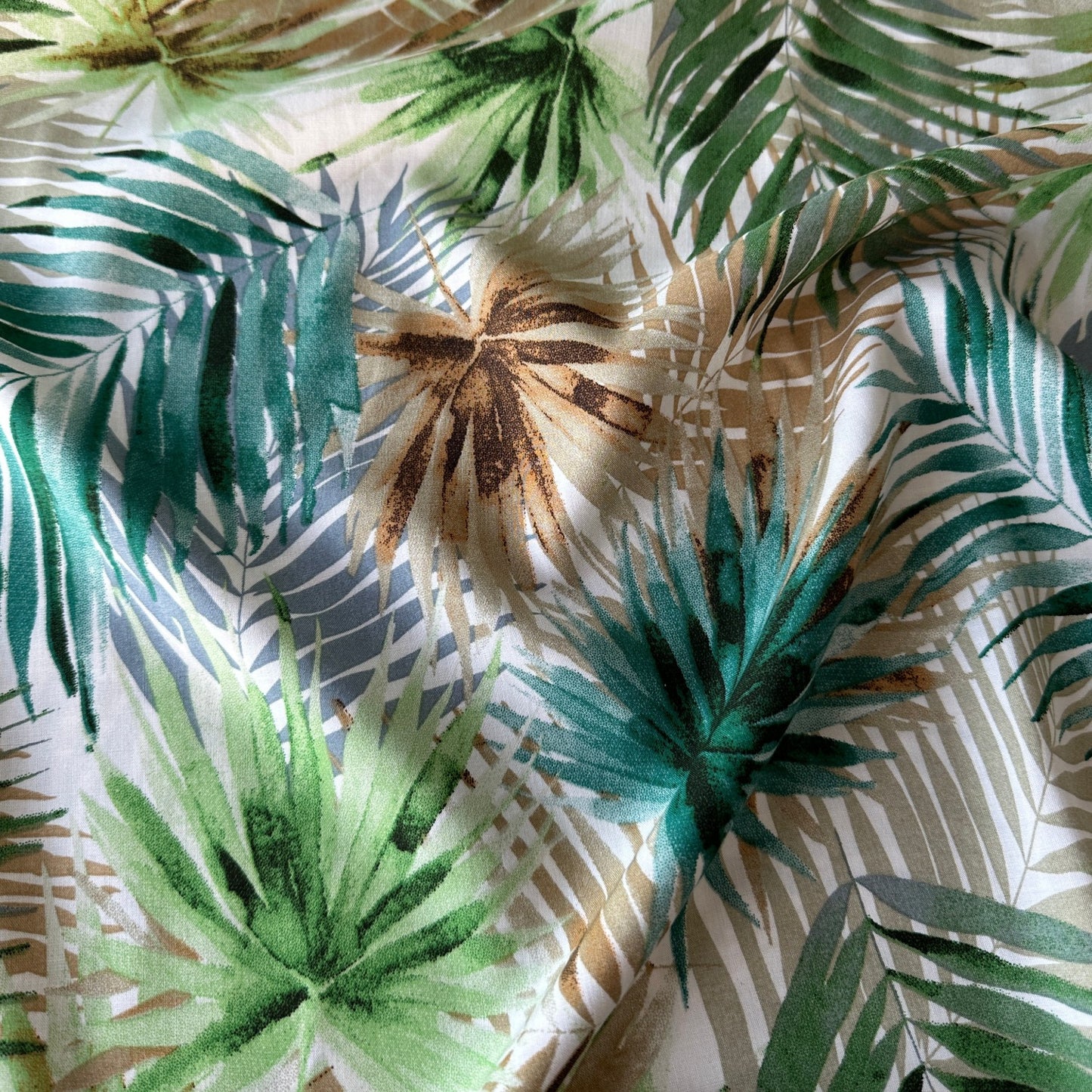 Willow Viscose Fabric in Ivory