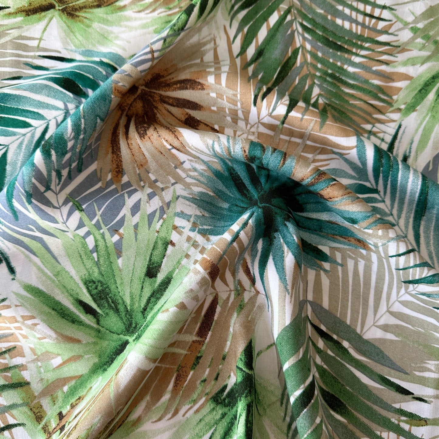 Willow Viscose Fabric in Ivory