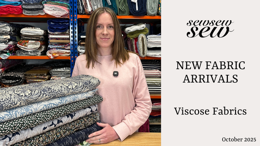 New Viscose Dressmaking Fabrics - October 2025