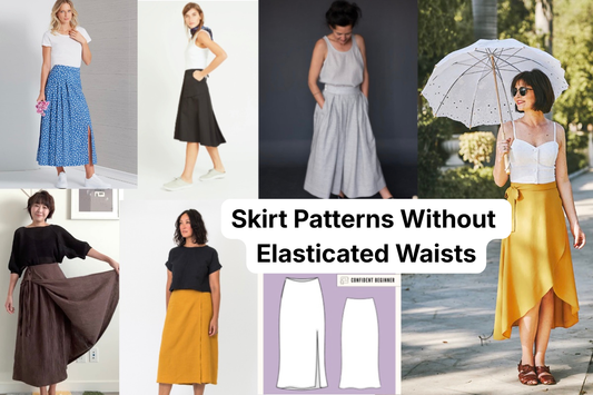 Skirt Sewing Patterns Without Elasticated Waistbands