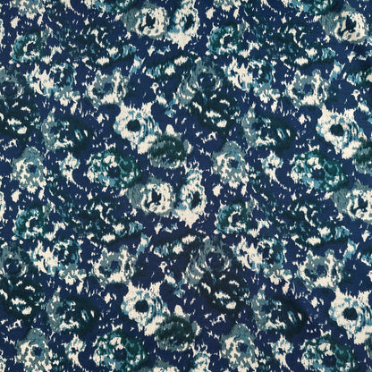 Laura Viscose Twill Fabric in Blue