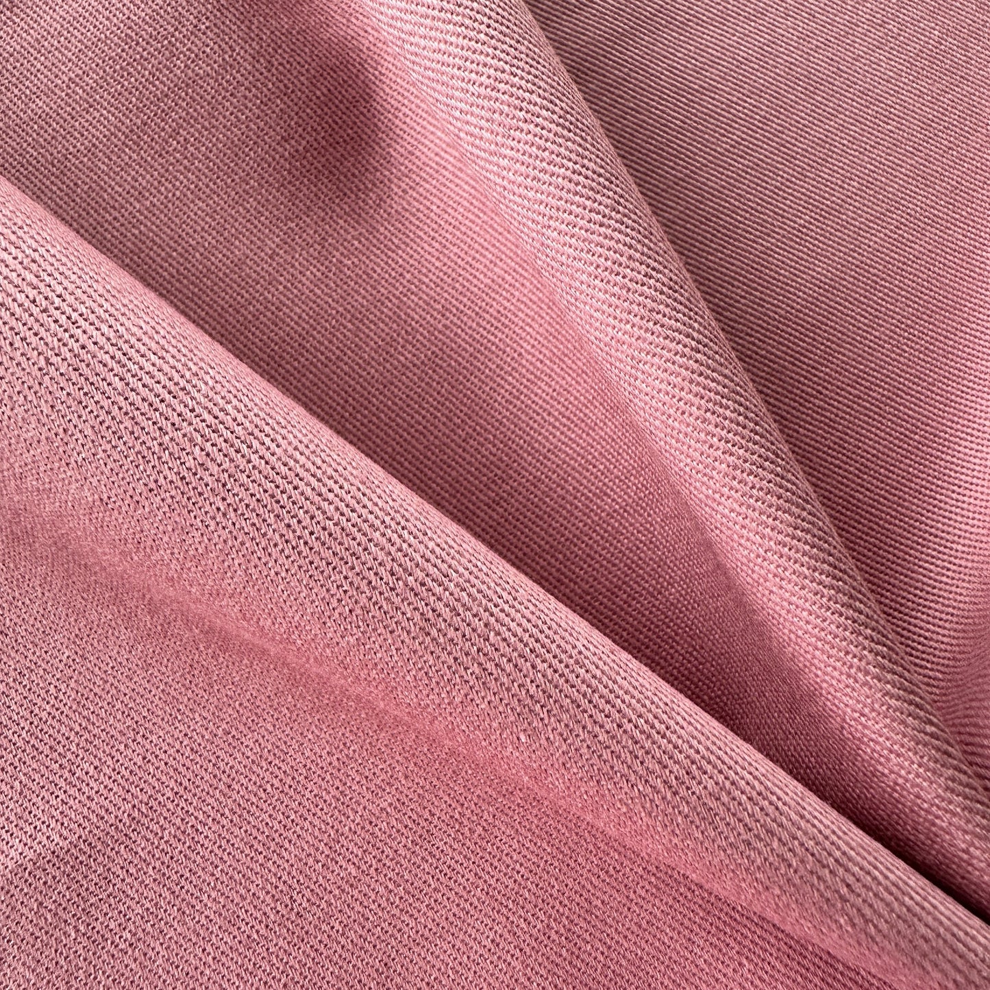 Cotton Twill Fabric in Rose Pink