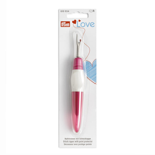 610934 | Prym Love - Large Ergonomic Stitch Ripper in Pink