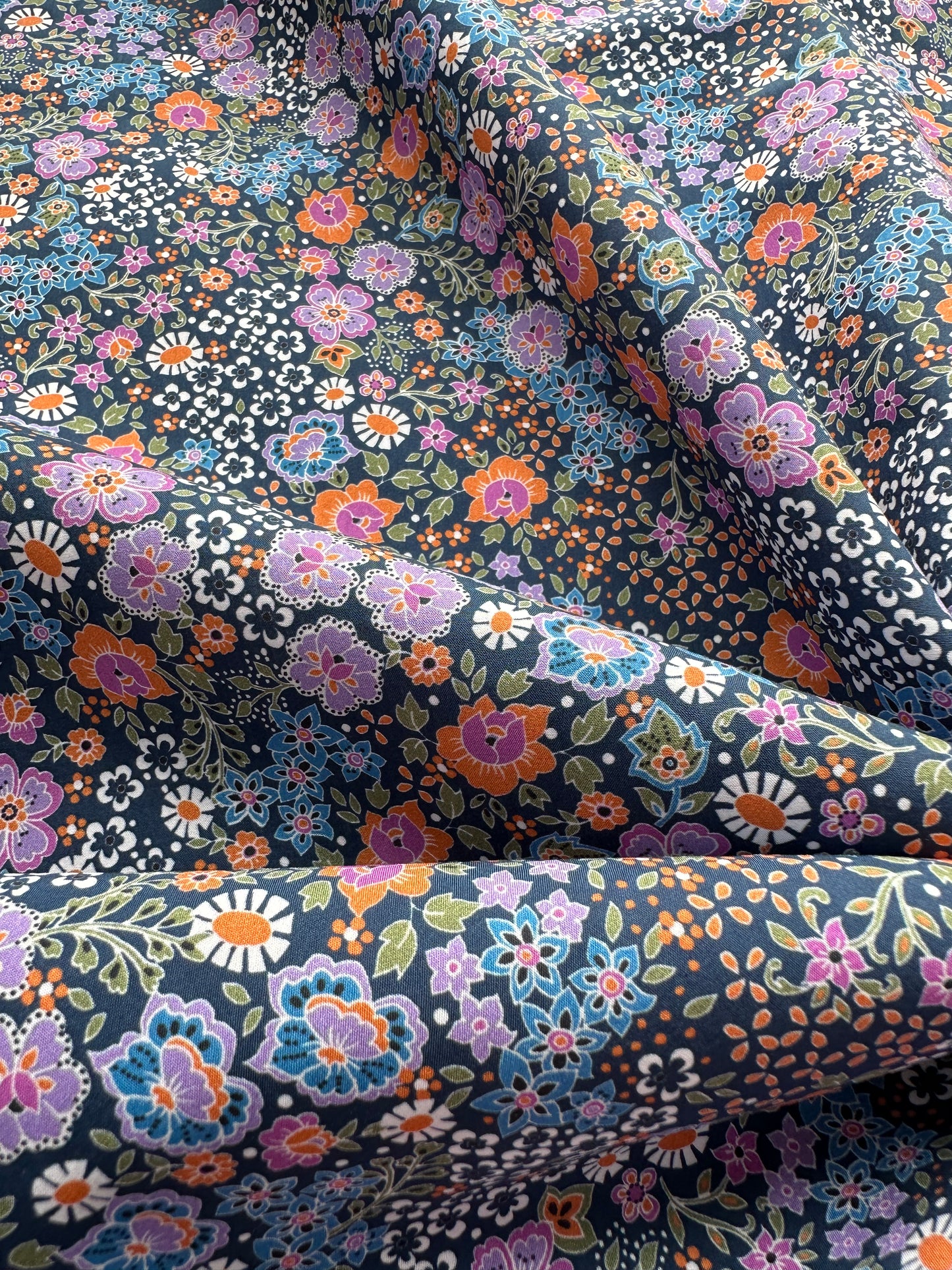 Bahar Ace Cotton Lawn Fabric in Lilac - Dashwood Studio / Fizah Malik Designs