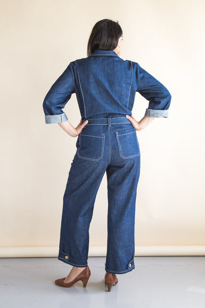 Blanca Flight Suit Sewing Pattern by Closet Core Patterns