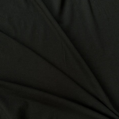 Black Viscose Jersey Fabric