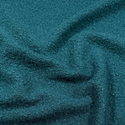 Boucle Fabric in Teal - 2.3m Piece