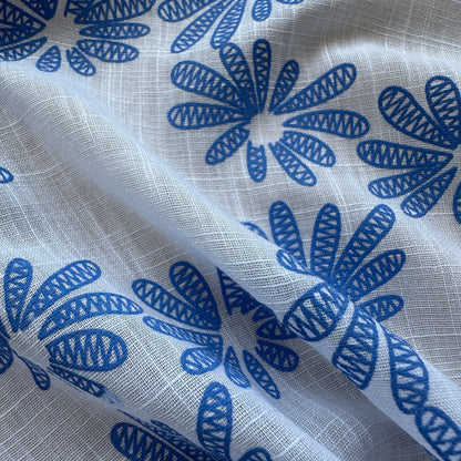 Carina Floral Cotton Blend Fabric