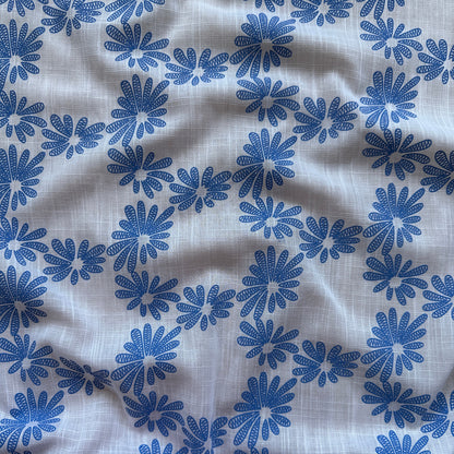 Carina Floral Cotton Blend Fabric