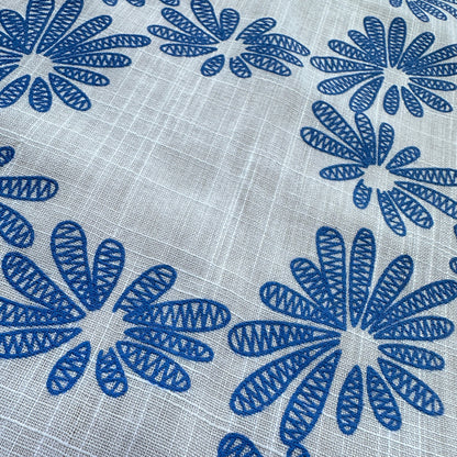 Carina Floral Cotton Blend Fabric