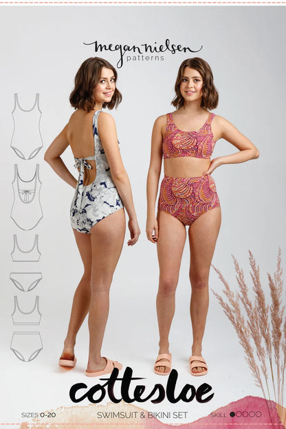 Cottesloe Swimsuit Sewing Pattern - Megan Nielsen Patterns