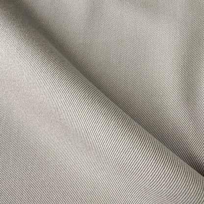Close Up of Beige Cotton Drill Fabric