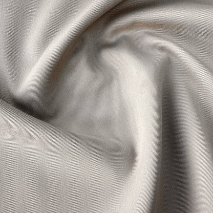 Close up of Cotton Drill Fabric in Beige