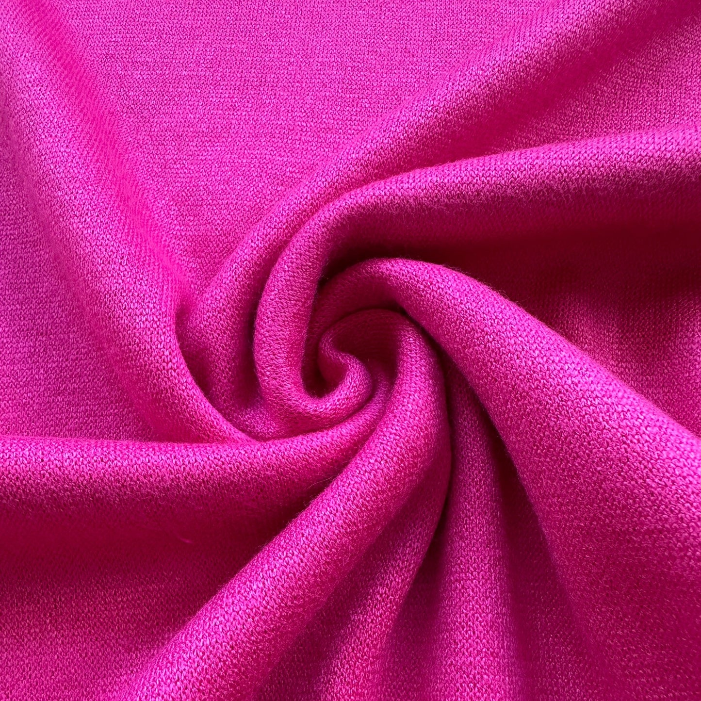 Viscose Blend Knit Fabric in Cerise