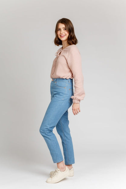 Dawn Jeans Sewing Pattern by Megan Nielsen Patterns