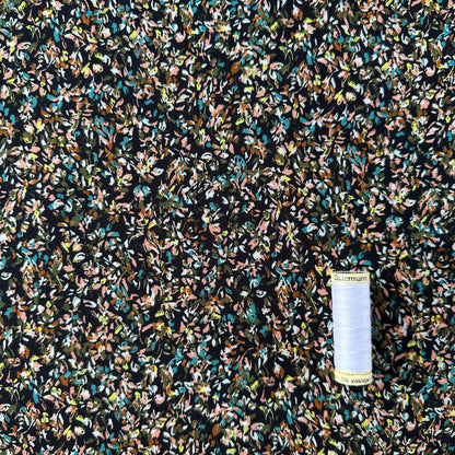 Ditsy Floral Viscose Twill Fabric