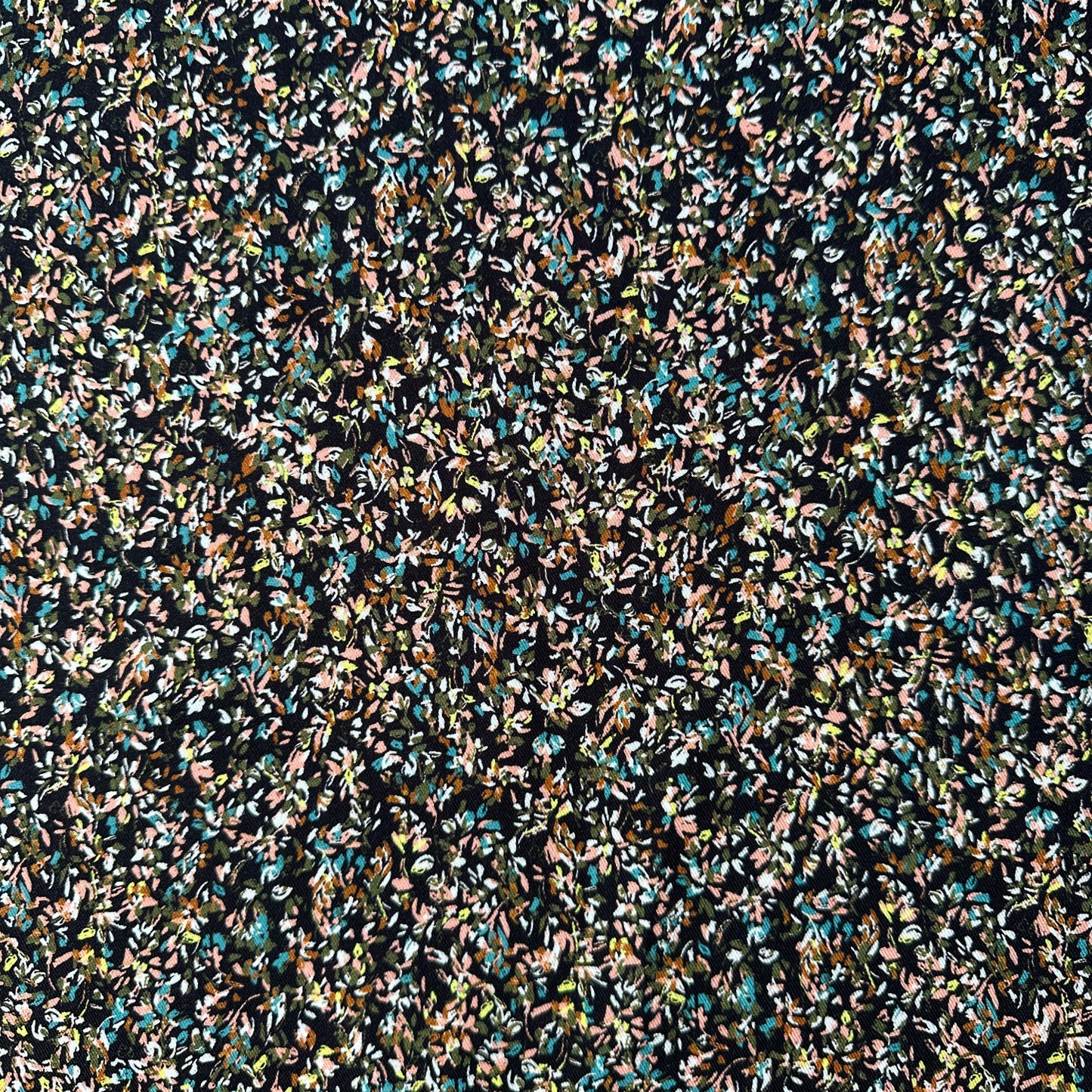 Ditsy Floral Viscose Twill Fabric