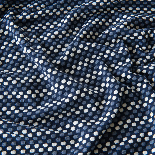 Dots Viscose Jersey Fabric - 2m Piece