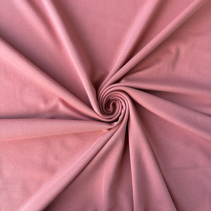 Dusky Pink Organic Cotton Jersey Fabric