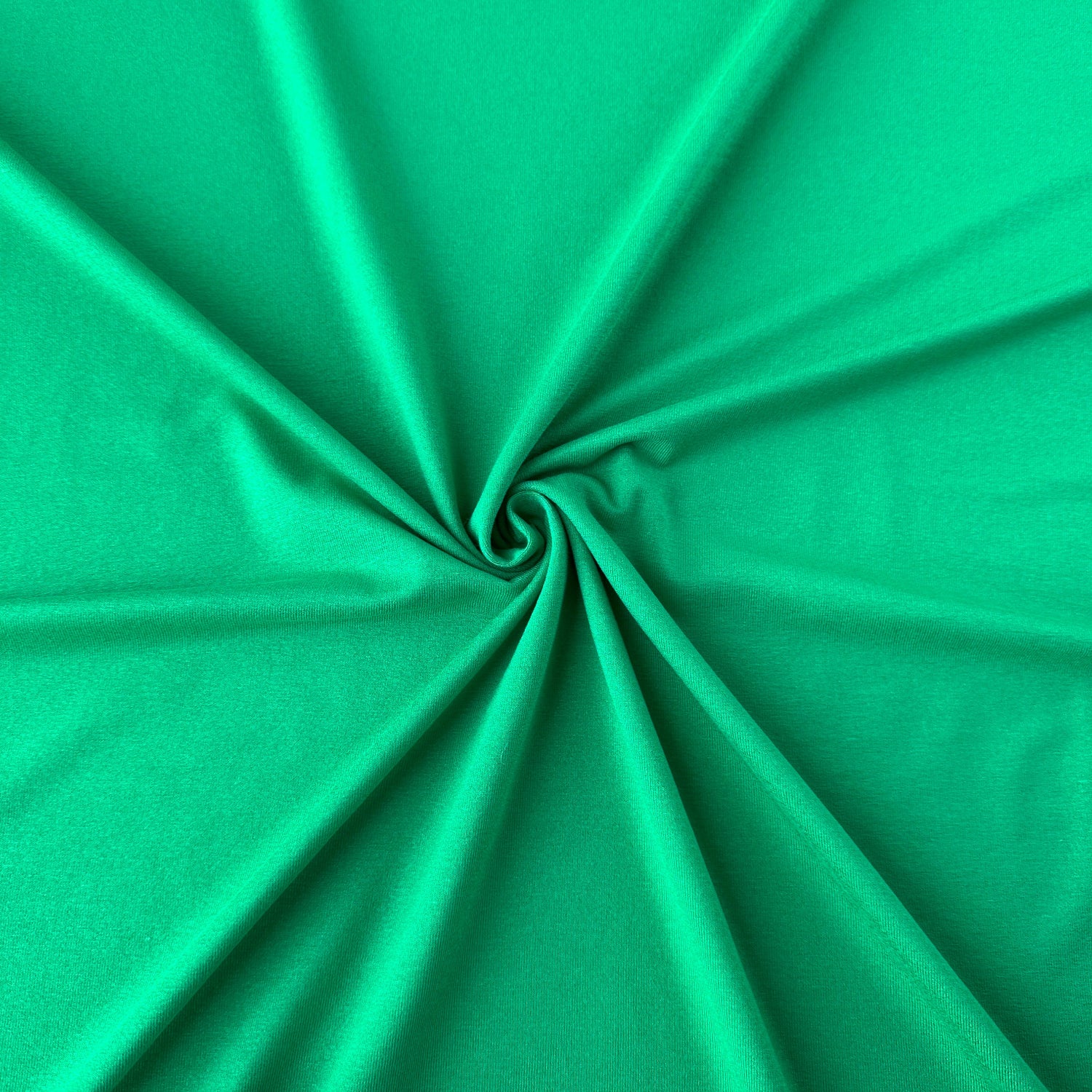 Emerald Green Viscose Jersey Fabric