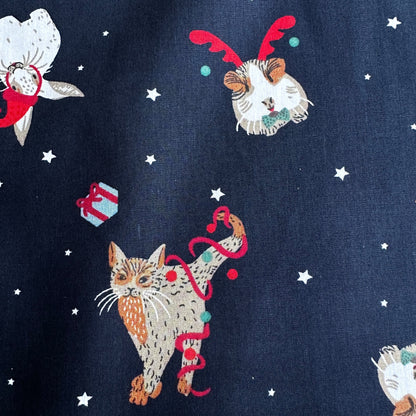 Festive Pets Cotton Poplin Fabric