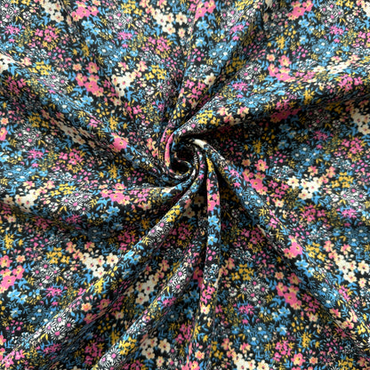 Floral Cotton Jersey Fabric