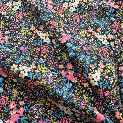 Floral Cotton Jersey Fabric
