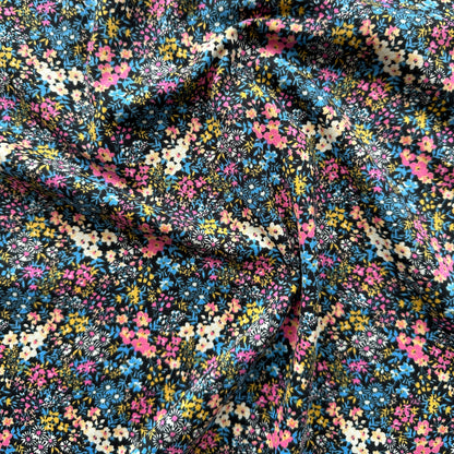 Floral Cotton Jersey Fabric
