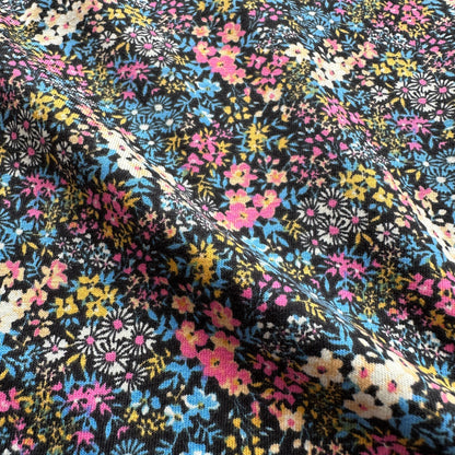 Floral Cotton Jersey Fabric