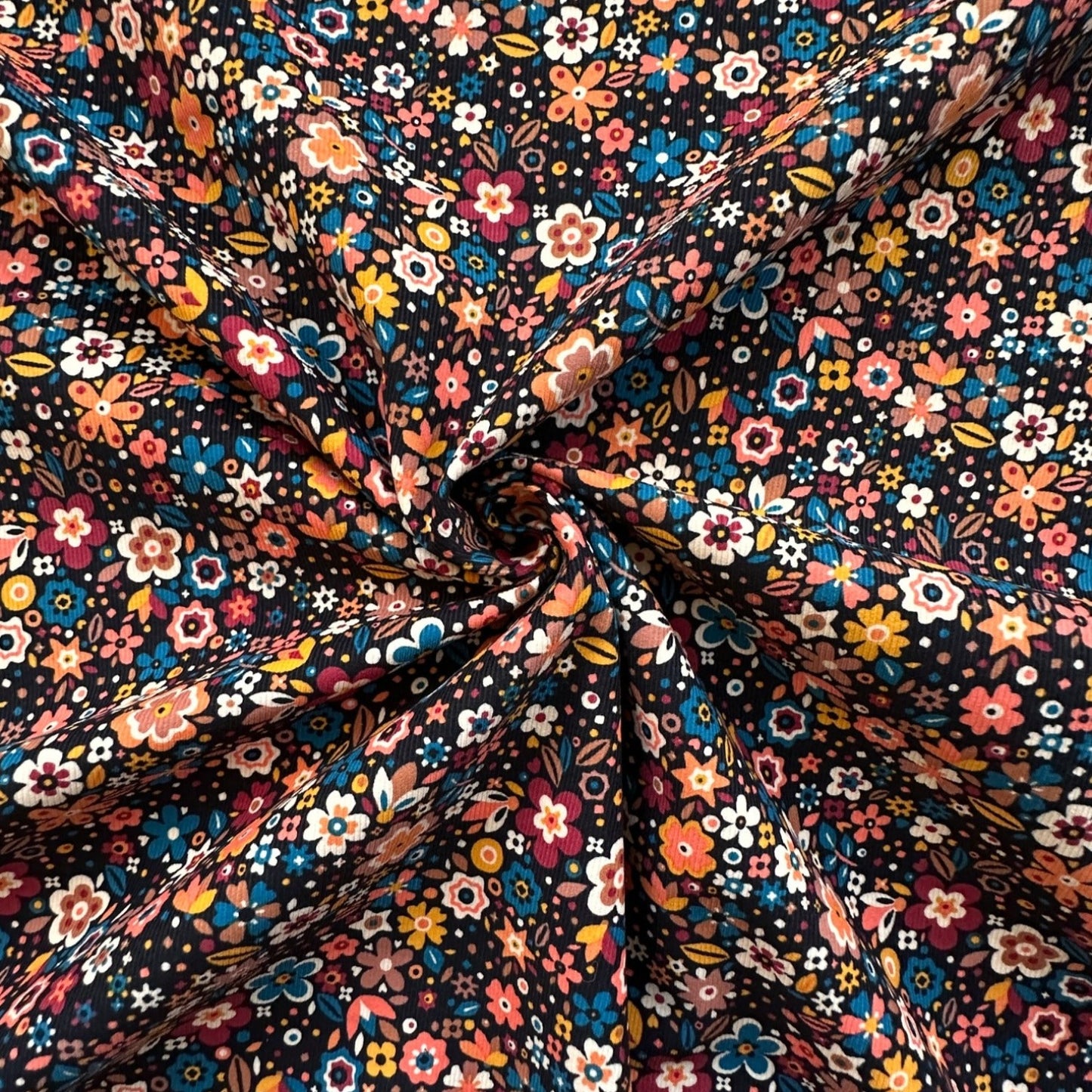 Florali 21 Wale Corduroy Fabric in Coco - Dashwood Studio / Sholto Drumlanrig