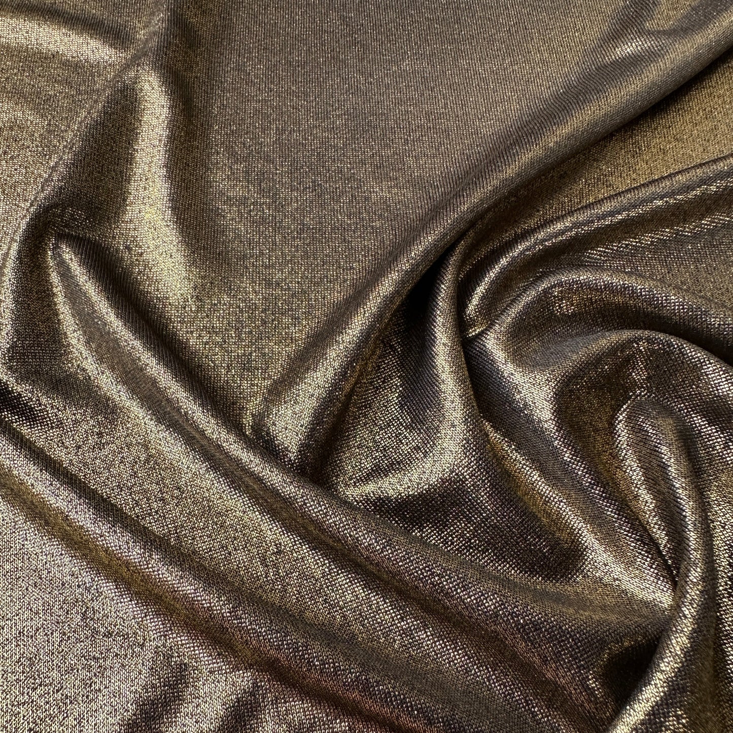 Gold Knitted Jersey Fabric