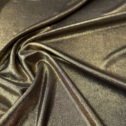Gold Knitted Jersey Fabric