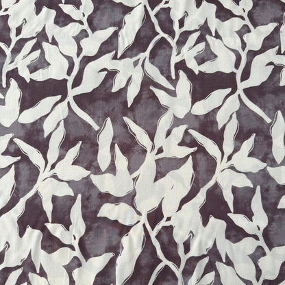Leaves Lyocell Fabric in Mauve