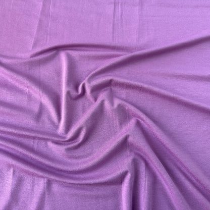 Lilac Viscose Jersey Fabric