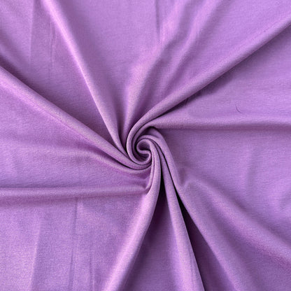 Lilac Viscose Jersey Fabric