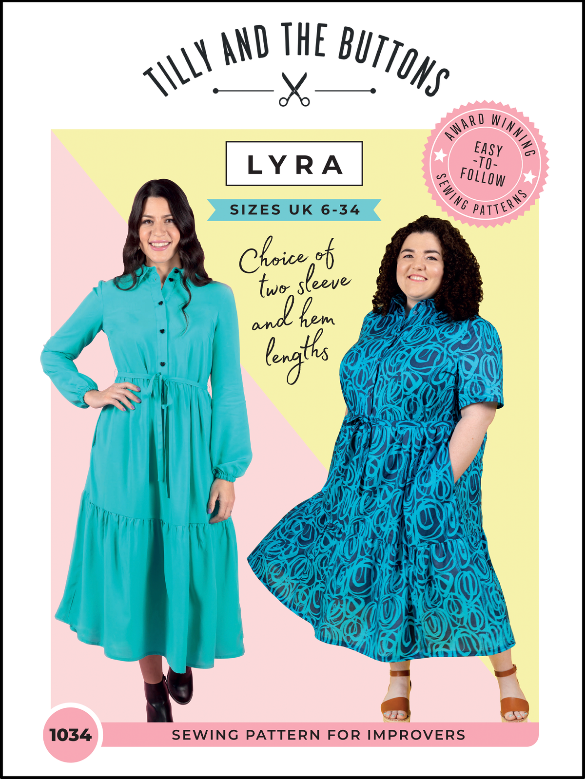 Lyra Dress Sewing Pattern - Tilly and the Buttons – Sew Sew Sew