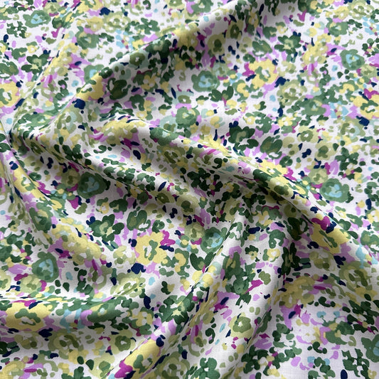 Melody Pima Cotton Lawn Fabric in Green