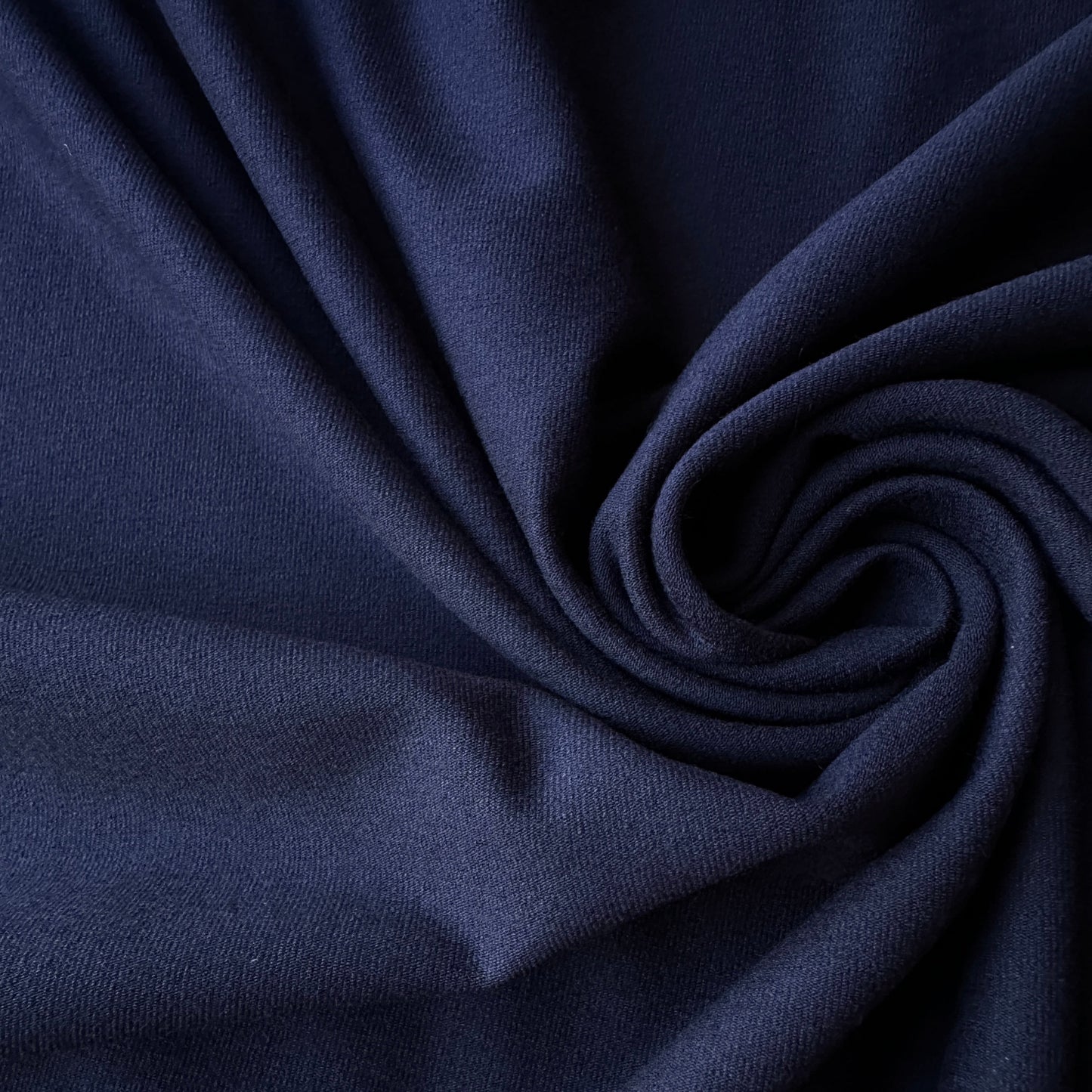 Navy Viscose Jersey Fabric